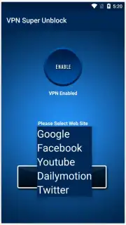 VPN Super Unblock Screenshot 3