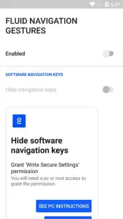 Fluid Navigation Gestures Screenshot 2
