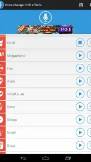 Voice Changer With Effects Screenshot 4