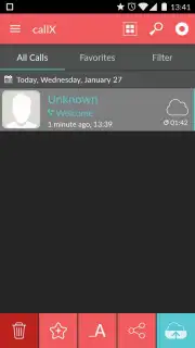 Call Recorder - callX Screenshot 2