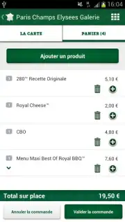 McDo+ Screenshot 2