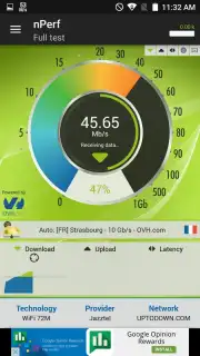 nPerf Speed Test Screenshot 8