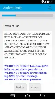 AirWatch Agent Screenshot 18