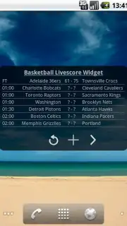 Basketball Livescore Widget Screenshot 14