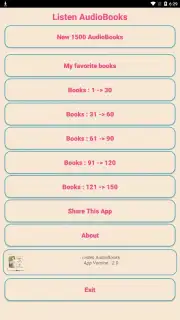 Listen AudioBooks Screenshot 2