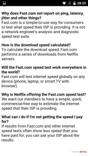 FAST Speed Test Screenshot 5