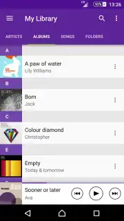 Sony Mobile Music Screenshot 4