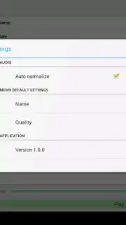 Audio Memos Screenshot 1