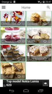 100 cakes & bakes recipes Screenshot 4