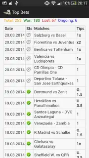 Top Bets Screenshot 3