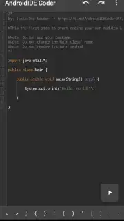 AndroidIDE Coder Screenshot 2