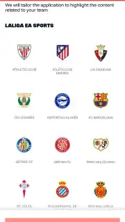 LALIGA Official App Screenshot 1