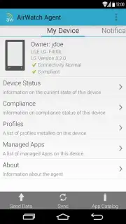 AirWatch Agent Screenshot 16