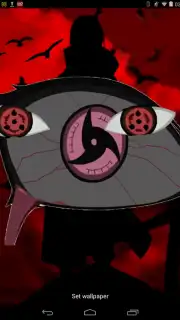 Itachi Live Wallpaper Screenshot 2