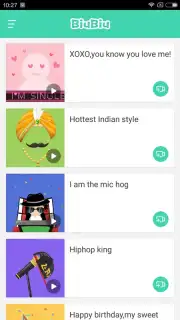 BiuBiu-Selfie Sticker Video Screenshot 6