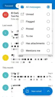 Microsoft Outlook Screenshot 9