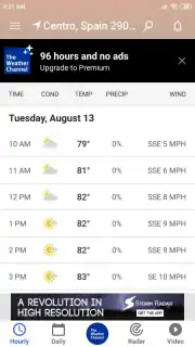 The Weather Channel Screenshot 1