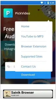 Pick Video downloader Screenshot 5