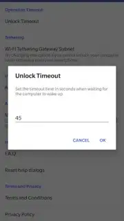 Remote Fingerprint Unlock Screenshot 2