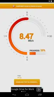 Internet Speed Test Screenshot 2