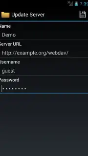 WebDAV Nav Lite Screenshot 3