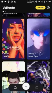 Veffecto Video Effects Editor Screenshot 1