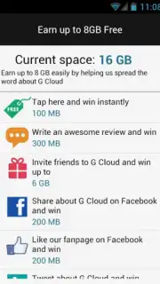 G Cloud Backup Screenshot 8