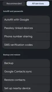 Google Play services Screenshot 23