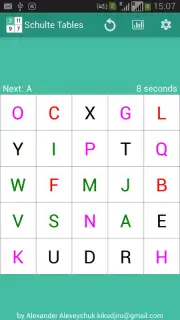 Таблицы Шульте Screenshot 2