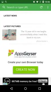 Turbo Browser Screenshot 4