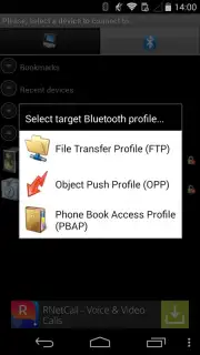 Bluetooth File Transfer Screenshot 2