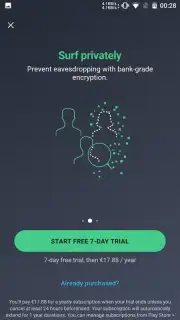 AVG Secure VPN Screenshot 4