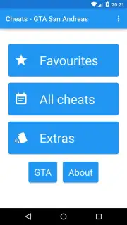 Cheats - GTA San Andreas Screenshot 6
