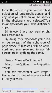 AlReader Screenshot 1