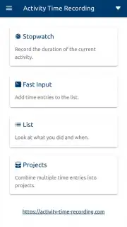 aTimeRecording - Online Time Tracking Screenshot 8