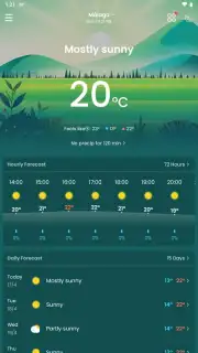Clima – Weather Forecast Screenshot 1