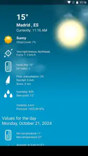 Weather XL PRO Screenshot 8