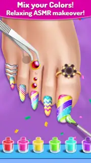 ASMR Salon: Foot Care Makeup Screenshot 7