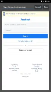 aBrowser Screenshot 2