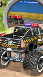 Police Monster Truck Car Games Screenshot 2
