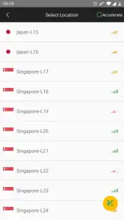 ACT VPN Screenshot 5