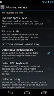 External Keyboard Helper Demo Screenshot 4