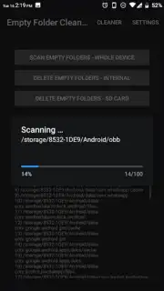 Empty Folder Cleaner Screenshot 7