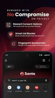 Santa Browser Screenshot 2