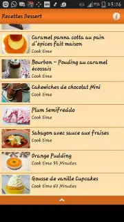 Recettes Dessert Screenshot 4