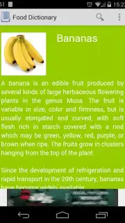 Food Dictionary Screenshot 3