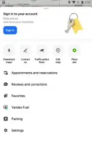 Yandex Navigator Screenshot 2
