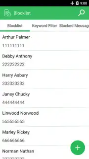 SMS text messaging app Screenshot 2