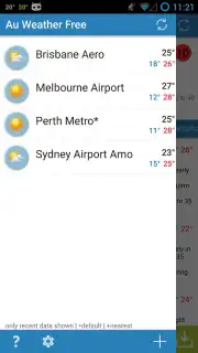 Au Weather Free Screenshot 7