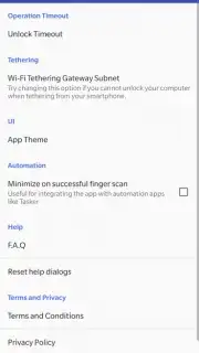 Remote Fingerprint Unlock Screenshot 3